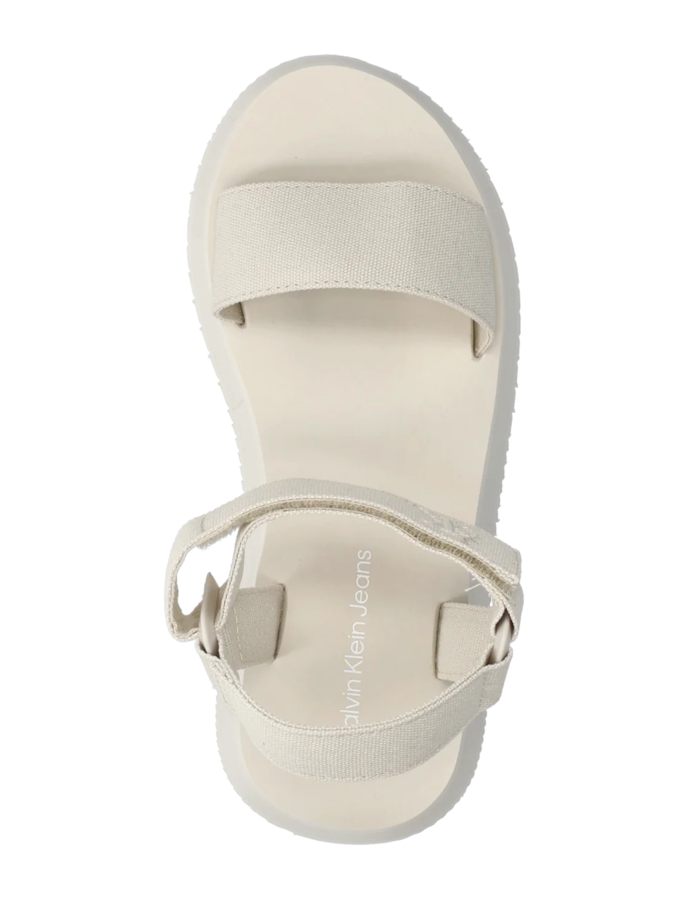 Calvin Klein SANDAL VELCRO WEBBING MG - Platform sandals