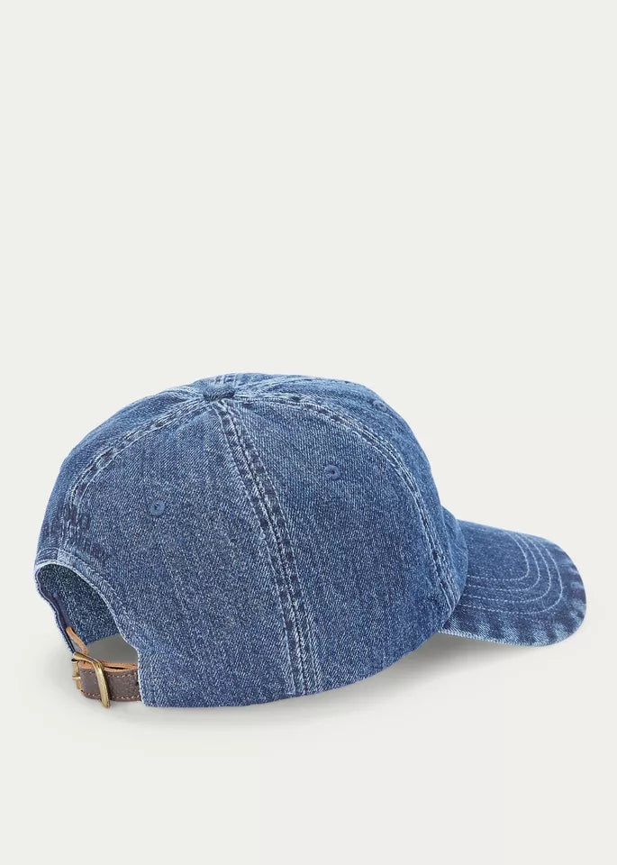 POLO RALPH LAUREN POLO BEAR Denim BASEBALL Chino BALL Cap