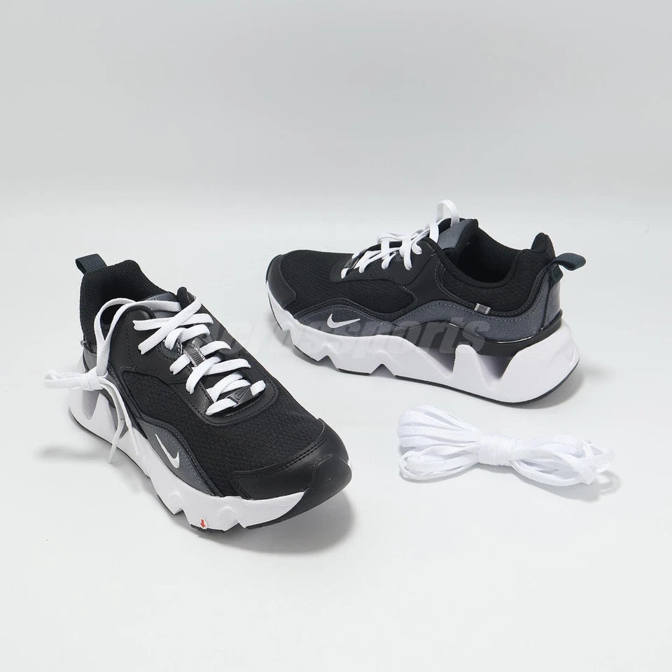 Nike Ryz 365 2 Black White Off Noir Metallic Hematite (Women's)