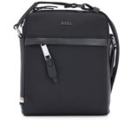 BOSS logo-lettering messenger bag