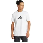 Adidas Men's Spring Tennis Racket T-Shirt - Image 2