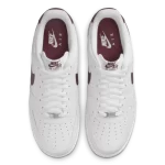 Nike Men's Air Force 1 '07 Shoes-WHT-BRW - Image 4