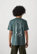 Nike SB TEE TRAIN MONIKER - Print T-shirt - vintage green - Image 2