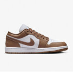 NIKE Air Jordan 1 Low Archaeo Brown/Archaeo Brown-White