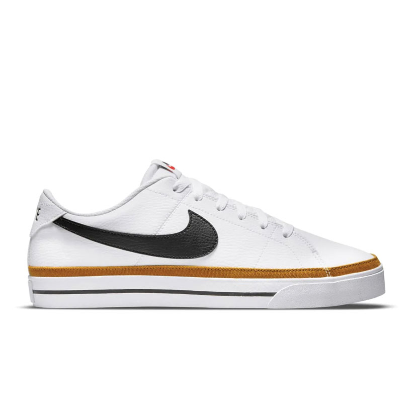 6 NIKE Court Legacy Lifestyle Shoes -WHITE - Image 1