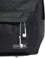 Adidas Training Classic 3 stripe backpack in black - Image 6