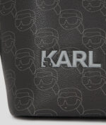 KARL LAGERFELD IKON MONOGRAM LARGE TOTE BAG - Image 3