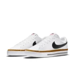 NIKE Court Legacy Lifestyle Shoes -WHITE - Image 3