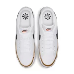 NIKE Court Legacy Lifestyle Shoes -WHITE - Image 4