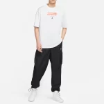 ⁦NIKE Jordan T Shirts Men's White⁩ - الصورة ⁦7⁩