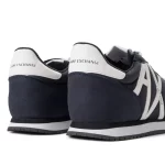 ARMANI EXCHANGE Logo Lace-Up XUX017 Sneakers - DRKNVY - Image 6