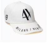Armani Exchange The Gymnasium AX Logo Baseball Cap in Cotton