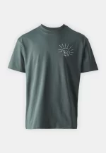 Nike SB TEE TRAIN MONIKER - Print T-shirt - vintage green