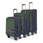 Tommy Hilfiger Lewiston 3-Piece Soft Luggage Set - GREEN