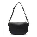 VERSACE JEANS COUTURE Medallion Embossed Shoulder Bag-BLK - Image 2