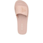 Guess Women's Parties Flat Sandal-PNK