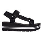 Guess Women’s Avin Wedge Sandal -BLK