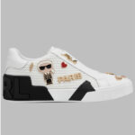 Karl Lagerfeld Paris Women's Mavise Sneaker, Bright White