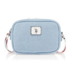 U.S POLO ASSN. Women's Denim Dhm Crossbody-BLUE