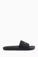 Calvin Klein Logo Slides in Rubber-BLK - Image 5