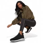 GUESS Flavia Knit Slip-On Sneakers Women - BLK - Image 3