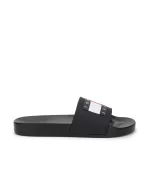 Tommy Hilfiger Men Logo Print Pool Slides-BLK - Image 4