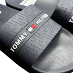TOMMY HILFIGER Slides with Embossed Logo Print-NAV - Image 3