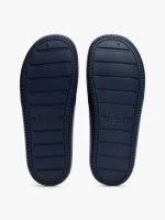 ⁦TOMMY HILFIGER Cutout Embossed Pool Slides-NAV⁩ - الصورة ⁦4⁩