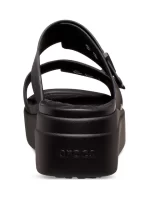 Crocs Black Brooklyn Buckle Sandals - Image 6