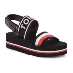 ⁦Tommy Hilfiger AVENI Sandal Women - BLK⁩ - الصورة ⁦2⁩