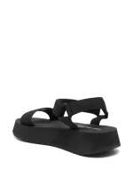 Calvin Klein SANDAL VELCRO WEBBING MG Platform sandals-BLK - Image 3