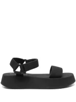 Calvin Klein SANDAL VELCRO WEBBING MG Platform sandals-BLK - Image 2