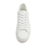 ZARA Monochrome Basic Sneakers 2211-520-WHT - Image 5