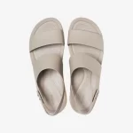 Crocs Brooklyn Low Wedge Women Sandals - Latte/Mushroom - Image 2