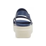 Crocs Brooklyn Low Wedge Women Sandals - NAVY - Image 5