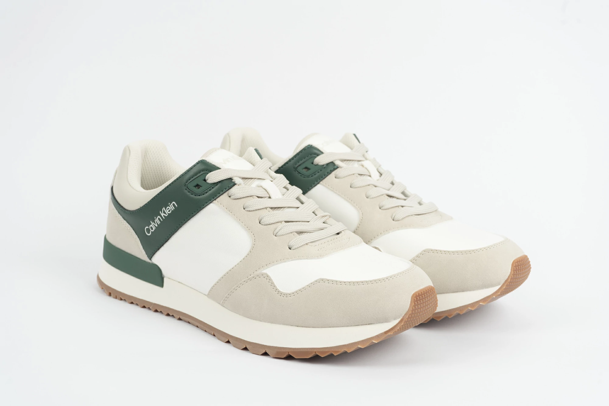 DSC04165 Calvin Klein Antoy Sneakers Men - WHTGRN - Image 1