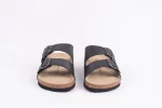 Everkix Arizona Soft Footbed Double Strap Sandal UNISEX - BLACK - Image 5