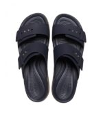 Crocs Women's Brooklyn Sandal Low Wedge-NAVY - Image 5