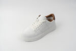 GUESS Men's WALEEK-R Sneakers-WHT