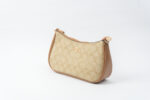 COACH Teri Mini Crossbody Bag In Signature Canvas - Taupe - Image 7