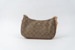 COACH Teri Mini Crossbody Bag In Signature Canvas - Brown
