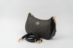 Teri Mini Crossbody Bag In Signature Canvas - Black - Image 3