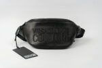 ⁦Versace Jeans Couture Black Waist Bag⁩ - الصورة ⁦2⁩