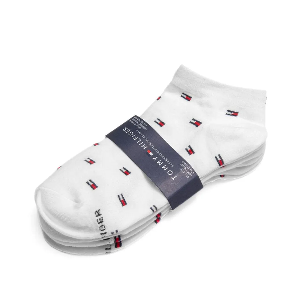001_20250064 Tommy Hilfiger Low-Cut Everyday Premium Socks – 3 Pieces - White - الصورة 1