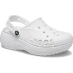 Women's Platform Clogs - White