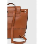 ⁦U.S. Polo Assn. Structured Backpack - Cognac⁩ - الصورة ⁦2⁩
