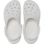 ⁦Women's Platform Clogs - White⁩ - الصورة ⁦2⁩