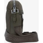 ⁦Boss Messenger Bag with Leather Trims - Olive⁩ - الصورة ⁦3⁩