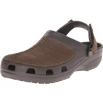 ⁦Men's Rugged Clogs - Dark Brown⁩ - الصورة ⁦2⁩