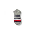 Tommy Premium Sport Low-Cut Socks for Everyday Comfort - Grey - Pack of 3